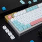 Unicorn 104+28 Japanese PBT Dye-subbed Keycap Set Cherry Profile Compatible with ANSI Mechanical Keyboard